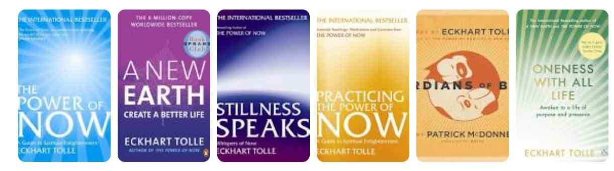 Eckhart Tolle Book Covers